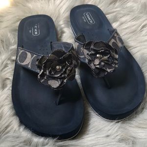Coach Flip Flops